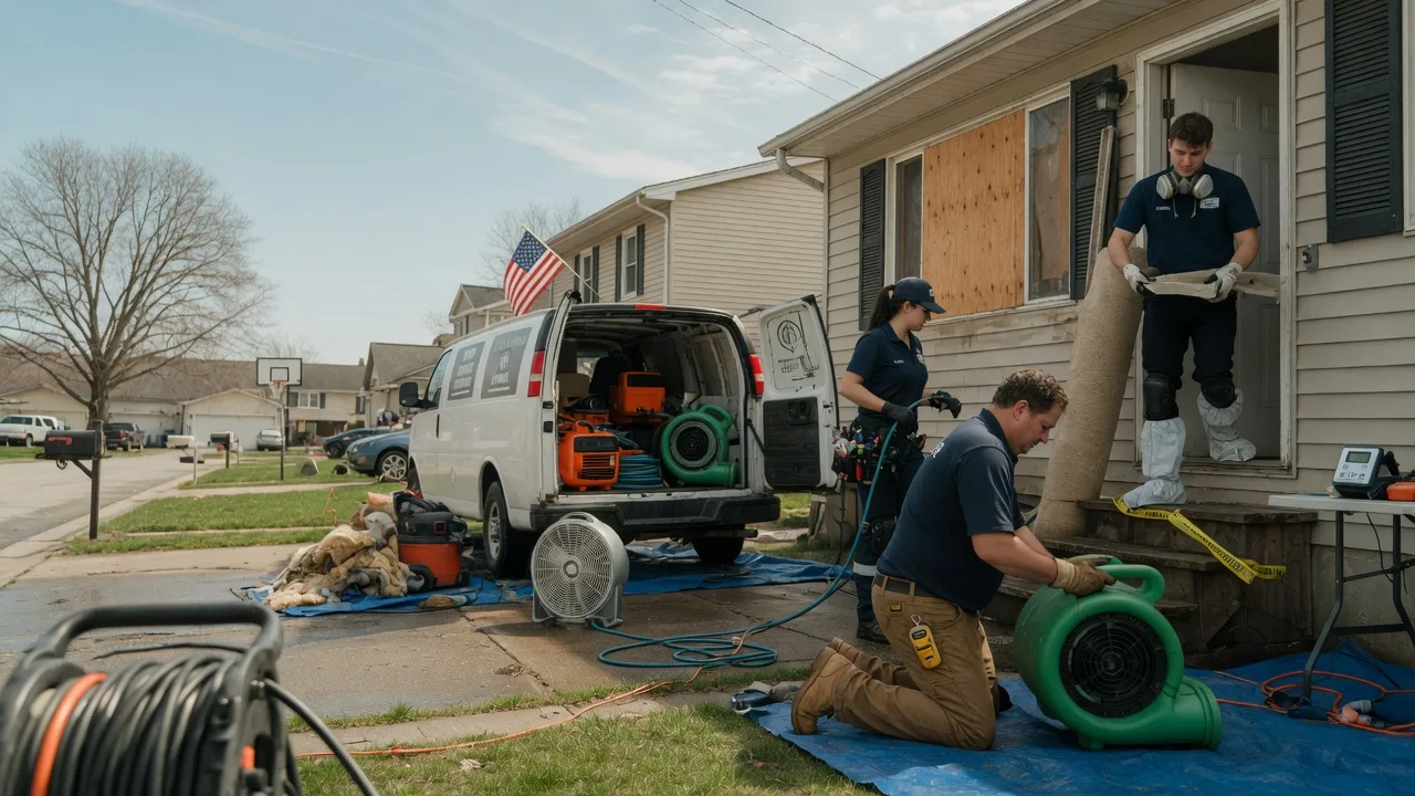 Water Damage Restoration in Denbo, PA near me